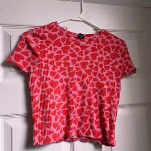 Wild Fable Heart Crop Top